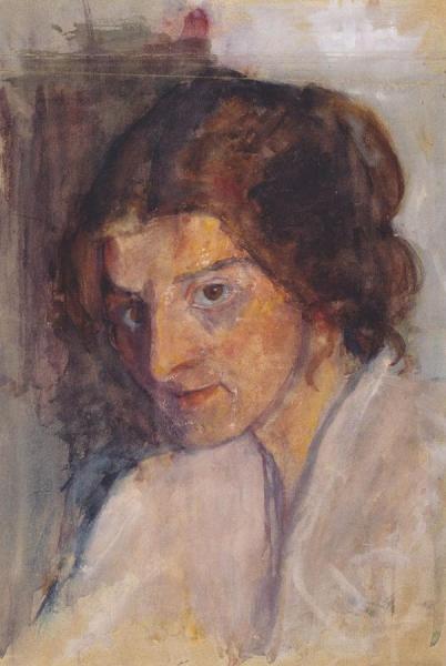 Self-portrait by Paula Modersohn-becker Oil Painting Reproductions