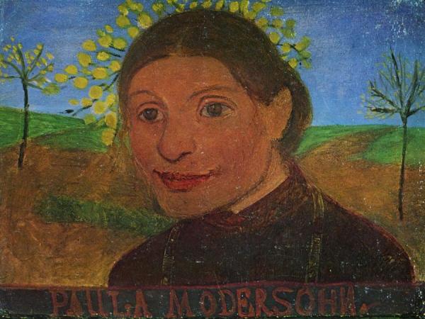 Self-portrait by Paula Modersohn-becker