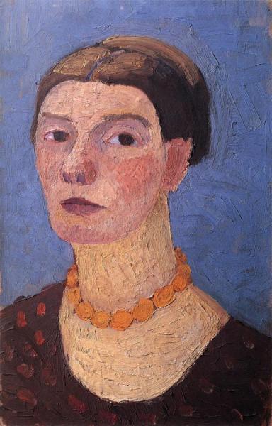 Self-portrait by Paula Modersohn-becker