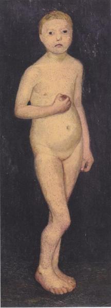 Standing Nude Girl by Paula Modersohn-becker