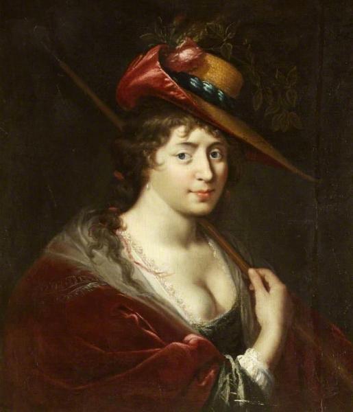 A Shepherdess by Paulus Moreelse Oil Painting Reproductions