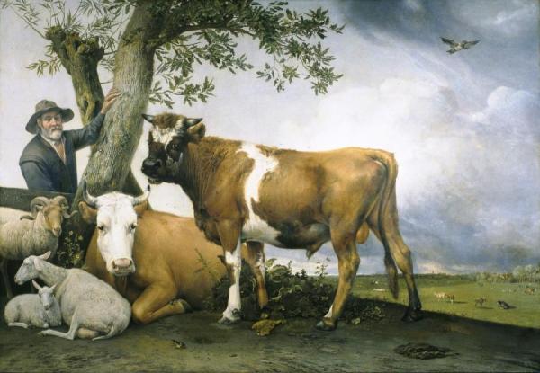 The Bull by Paulus Potter