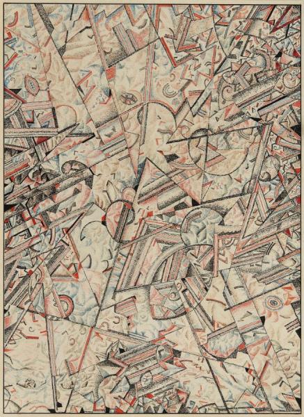Formula (untitled) by Pavel Filonov