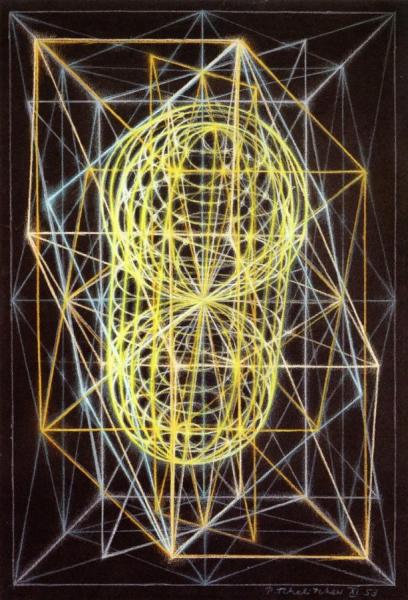 Game Of Lines by Pavel Tchelitchew Oil Painting Reproductions