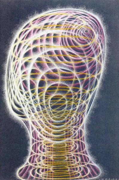 Head by Pavel Tchelitchew Oil Painting Reproductions