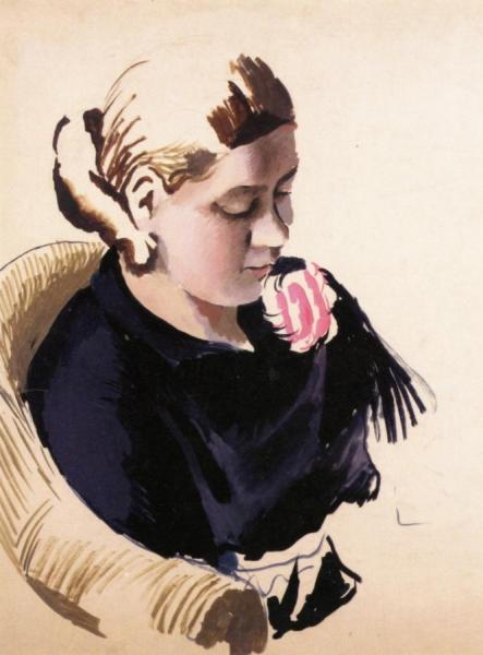 Portrait Of The Artist's Sister by Pavel Tchelitchew