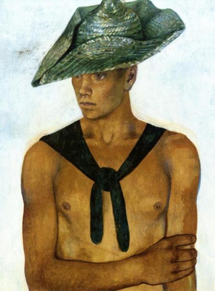 Pavel Tchelitchew The Green Straw Hat