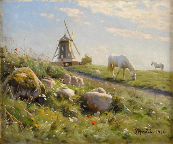 Spring Idyll by Peder Mork Monsted
