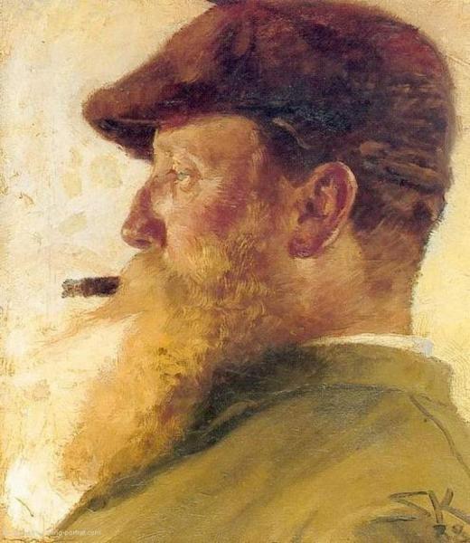 Christian Krogh by Peder Severin Kroyer