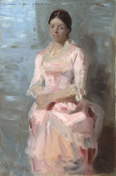 Frederikke Tuxen by Peder Severin Kroyer