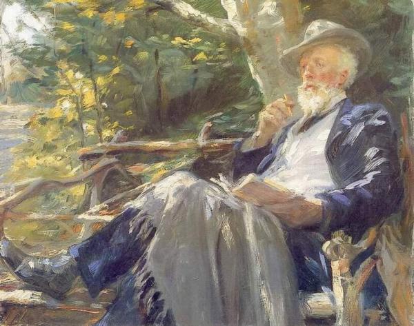 Holger Drachman by Peder Severin Kroyer