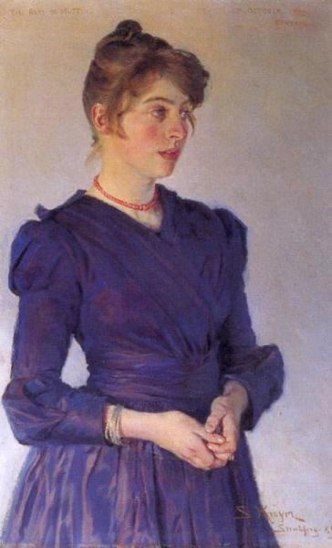 Marie Kroyer by Peder Severin Kroyer Oil Painting Reproductions
