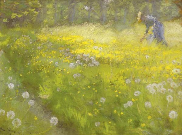 Peder Severin Kroyer Marie KrØyer In The Garden At Skagen