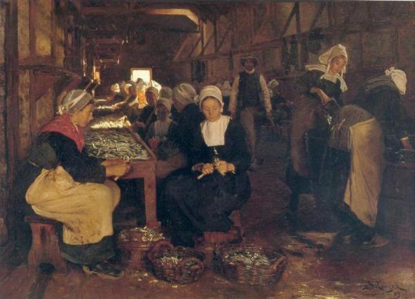Peder Severin Kroyer Women Of Concarneau