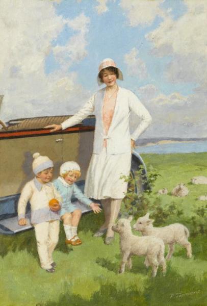 Making Friends by Percy Tarrant