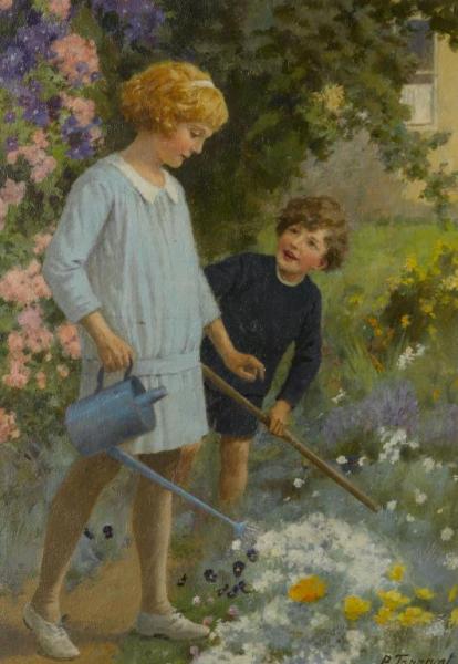 The Under-gardener by Percy Tarrant