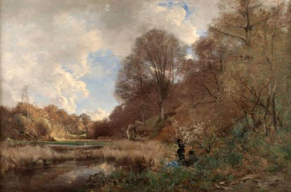 Summer Day At The River by Periklis Pantazis