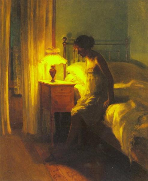 In The Bedroom by Peter Ilsted