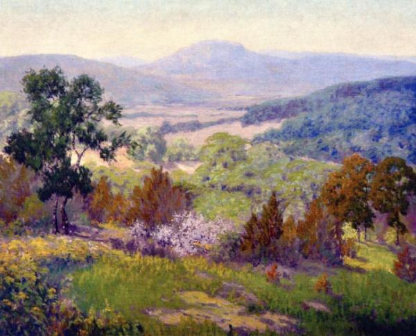 Hill Country Landscape by Peter Lanz Hohnstedt
