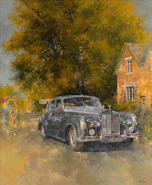 Silver Cloud Iii Singleton Village Blackpool by Peter Miller