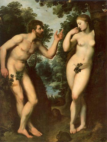 Adam And Eve by Peter Paul Rubens