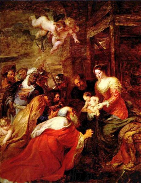 Adoration Of The Magi by Peter Paul Rubens