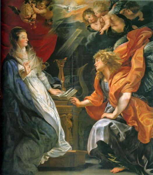 Annunciation by Peter Paul Rubens