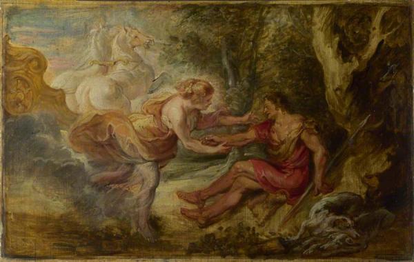 Aurora Abducting Cephalus by Peter Paul Rubens Oil Painting Reproductions