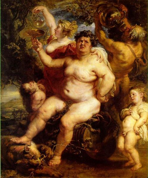 Bacchus by Peter Paul Rubens