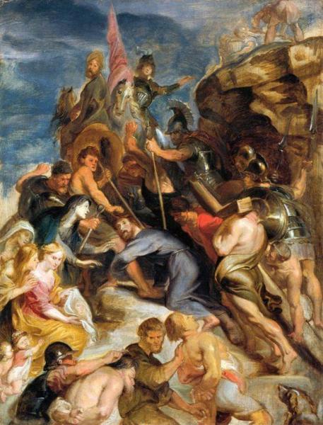 Carrying The Cross by Peter Paul Rubens