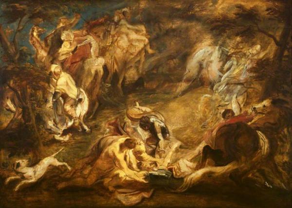 Conversion Of Saint Paul by Peter Paul Rubens