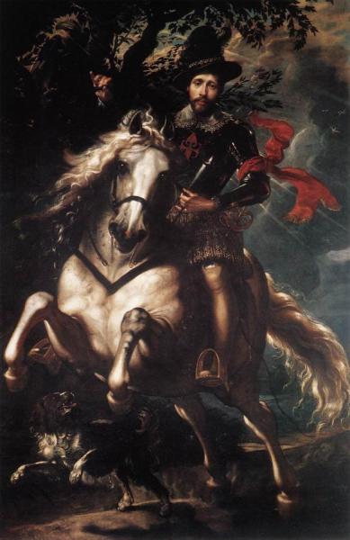 Peter Paul Rubens Equestrian Portrait Of Giancarlo Doria