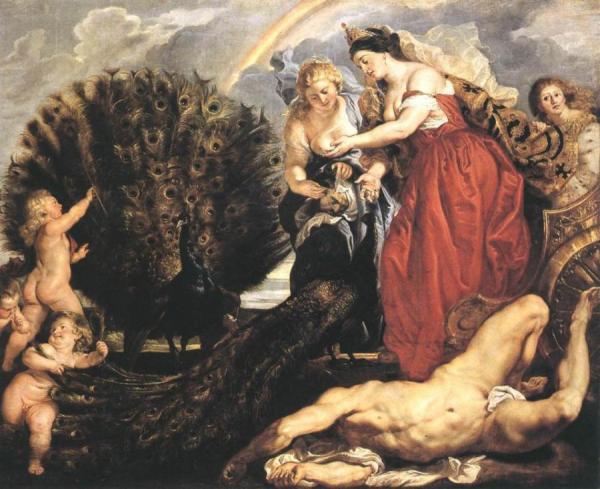 Juno And Argus by Peter Paul Rubens