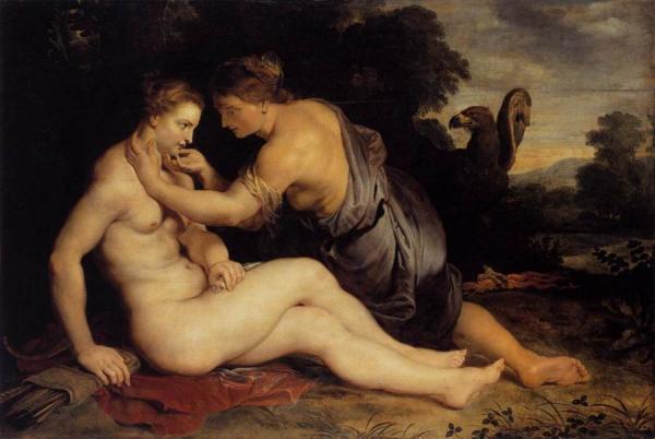 Jupiter And Callisto by Peter Paul Rubens Oil Painting Reproductions
