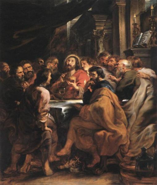 Last Supper by Peter Paul Rubens Oil Painting Reproductions