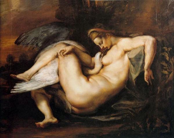Leda And Swan by Peter Paul Rubens