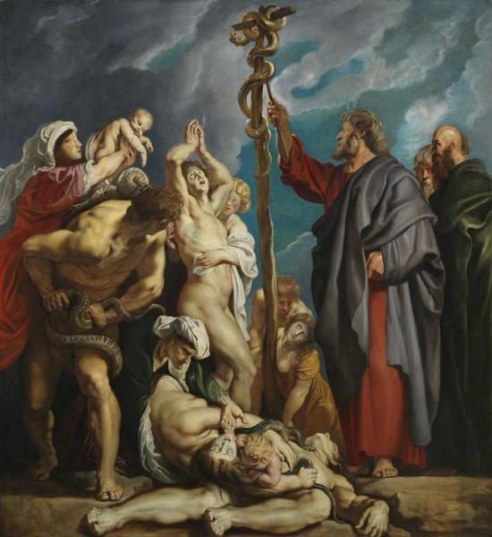 Peter Paul Rubens Moses And The Brazen Serpent