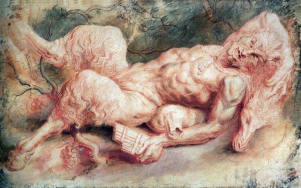 Pan Reclining by Peter Paul Rubens