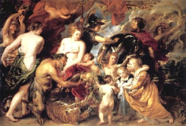 Peace And War by Peter Paul Rubens