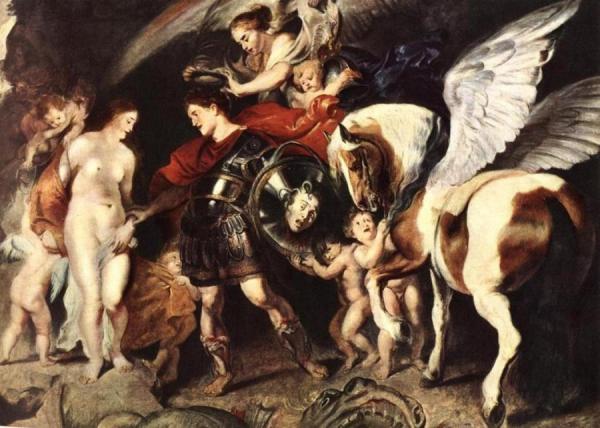 Perseus And Andromeda by Peter Paul Rubens