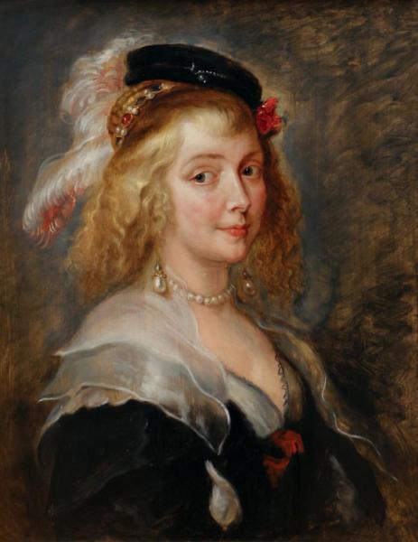 Peter Paul Rubens Portrait Of Helena Fourment