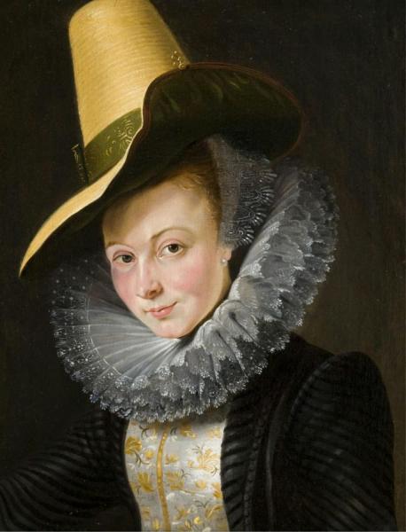 Peter Paul Rubens Portrait Of Isabella Brandt