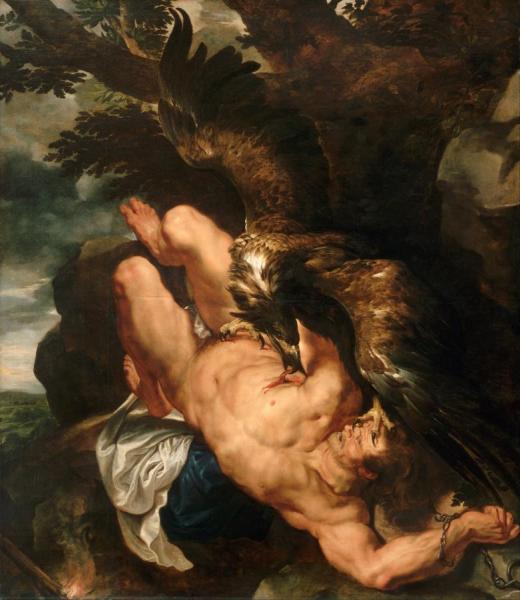 Prometheus Bound by Peter Paul Rubens Oil Painting Reproductions