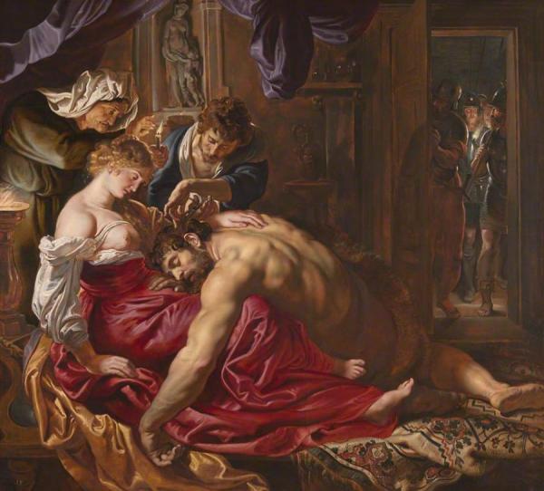 Samson And Delilah by Peter Paul Rubens Oil Painting Reproductions