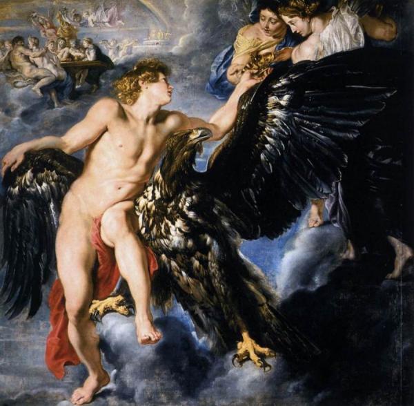 The Abduction Of Ganymede by Peter Paul Rubens
