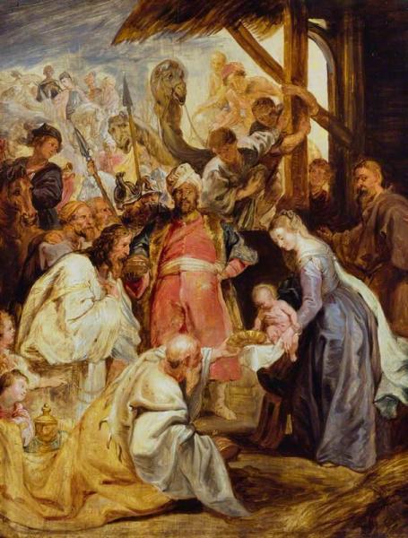 The Adoration Of The Magi by Peter Paul Rubens