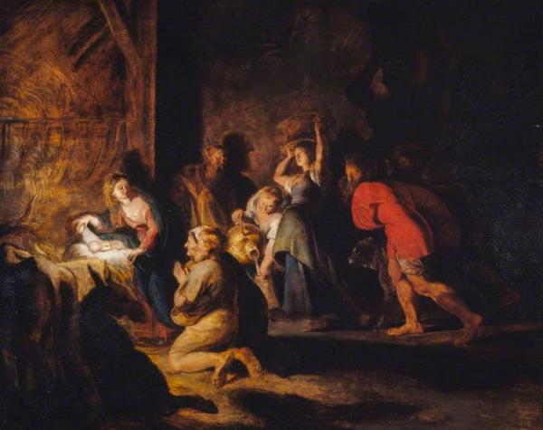 The Adoration Of The Shepherds by Peter Paul Rubens