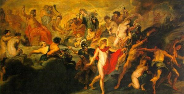 The Council Of The Gods by Peter Paul Rubens Oil Painting Reproductions