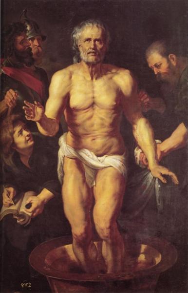 The Death Of Seneca by Peter Paul Rubens Oil Painting Reproductions
