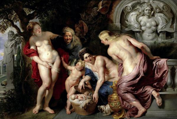 The Discovery Of The Child Erichthonius by Peter Paul Rubens Oil Painting Reproductions